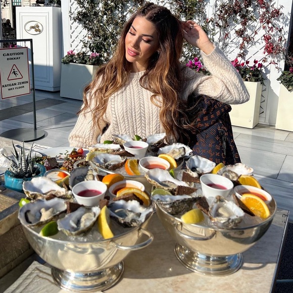 Zara Ecru Rhinestone Openwork Knit Sweater - Picture 8 of 17